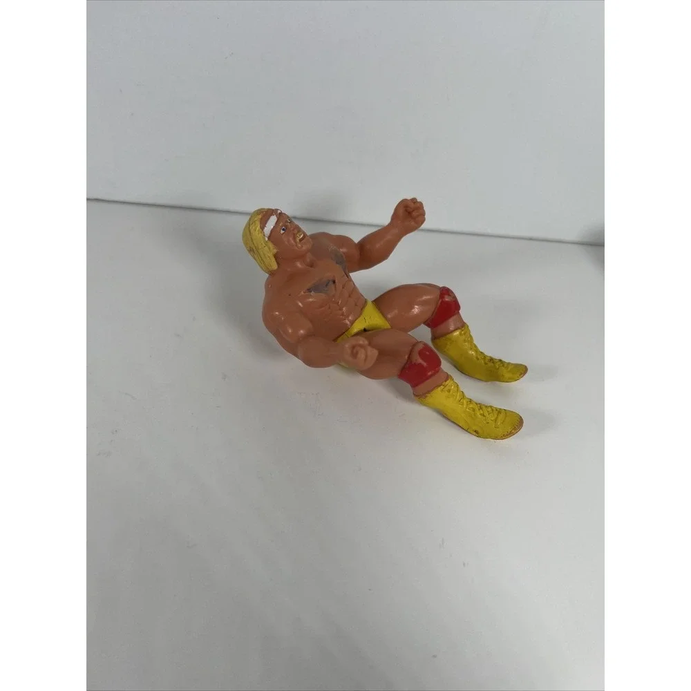 WWF LJN Thumb Wrestlers Nikolai Volkoff & Hulk Hogan‎ Loose Action Figure